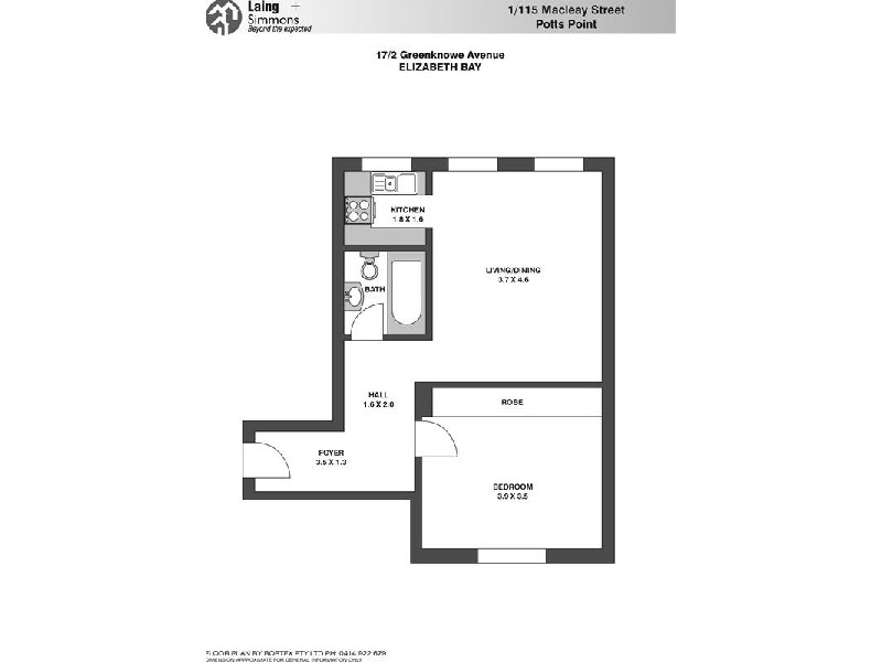 17/2  Greenknowe Avenue, Elizabeth Bay NSW 2011