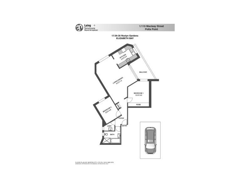 17/29  Roslyn Gardens, Elizabeth Bay NSW 2011