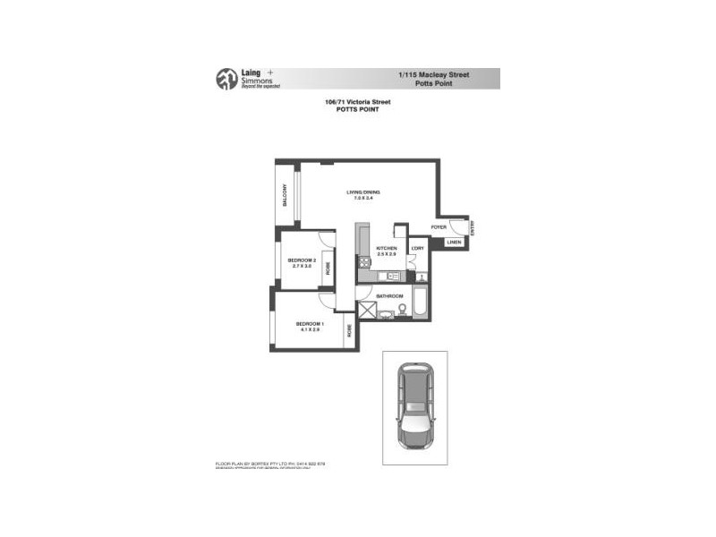 106/71  Victoria Street, Potts Point NSW 2011