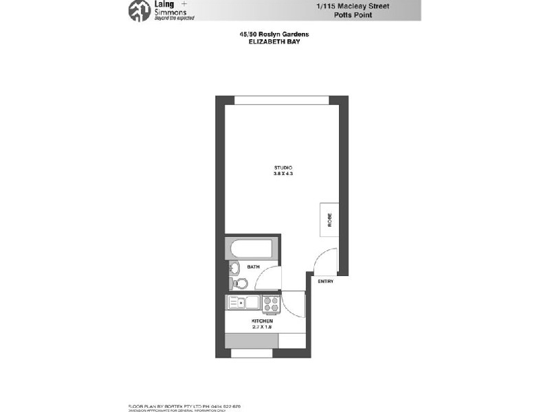 45/50  Roslyn Gardens, Elizabeth Bay NSW 2011