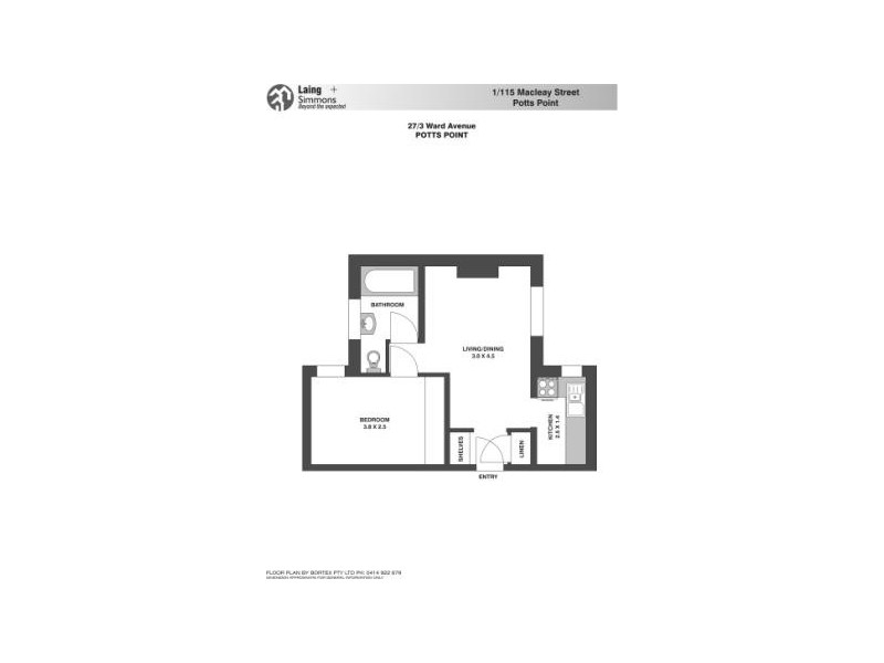 27/3  Ward Avenue, Potts Point NSW 2011