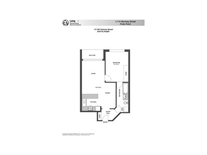 17/103  Victoria Street, Potts Point NSW 2011
