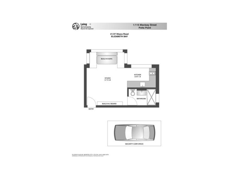 21/27  Ithaca Road, Elizabeth Bay NSW 2011