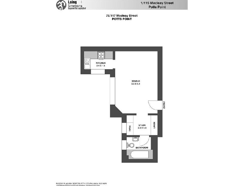 75/117  Macleay Street, Potts Point NSW 2011