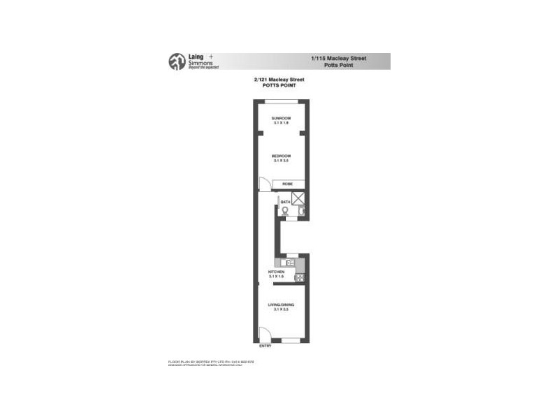 2/121  Macleay Street, Potts Point NSW 2011