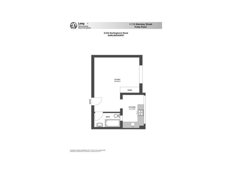 9/233  Darlinghurst Road, Darlinghurst NSW 2010