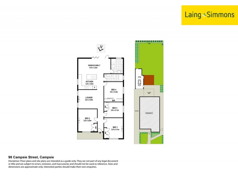 98 Campsie St, Campsie NSW 2194 Floorplan