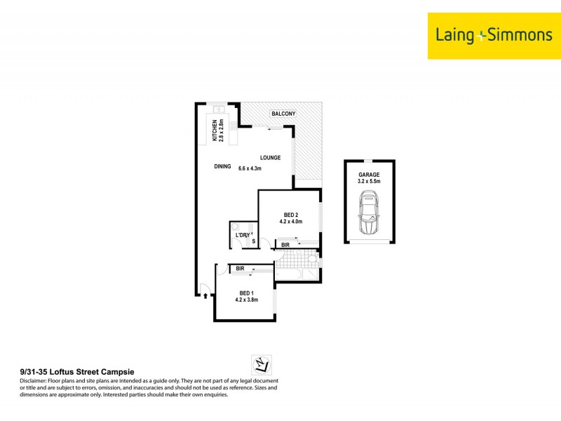 9/31-35 Loftus St, Campsie NSW 2194 Floorplan