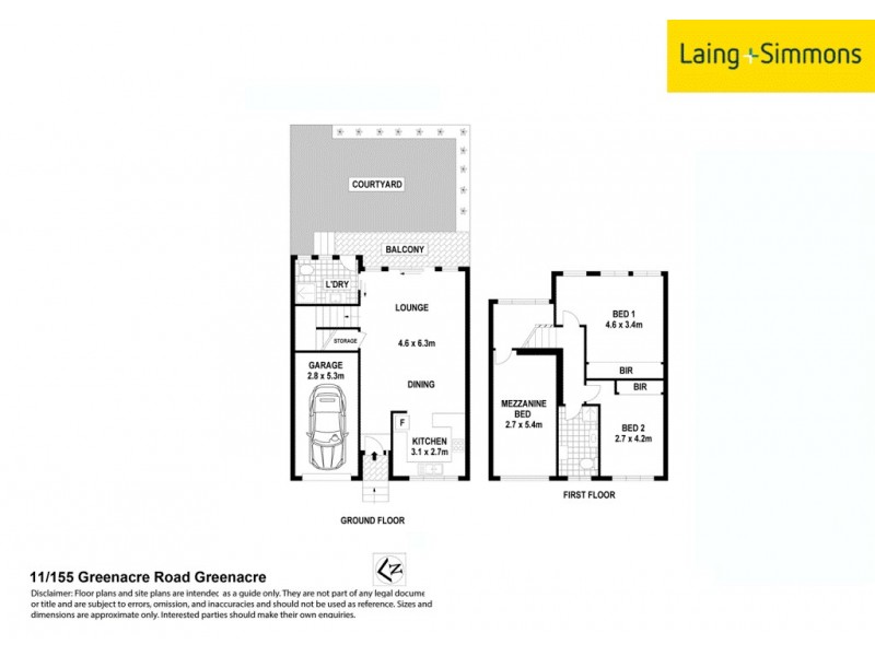 11/155 Greenacre Road, Greenacre NSW 2190 Floorplan