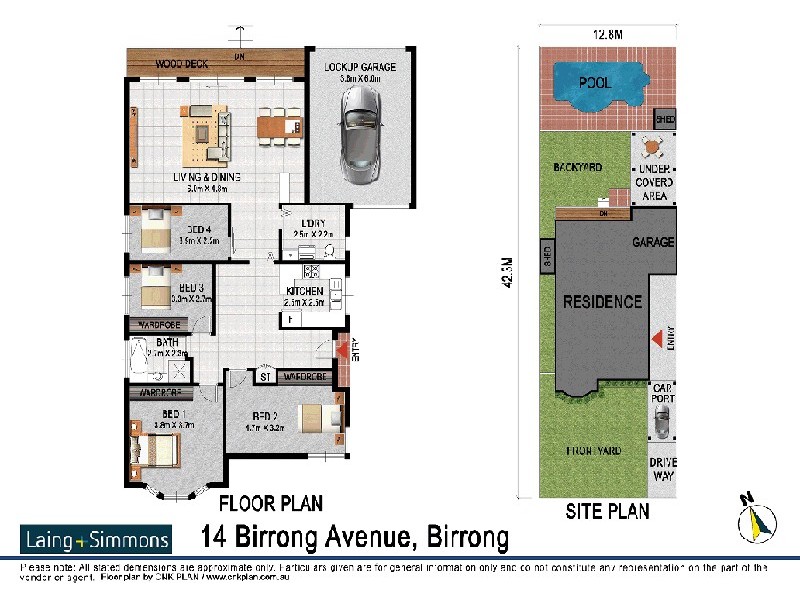 14 Birrong Ave, Birrong NSW 2143 Floorplan