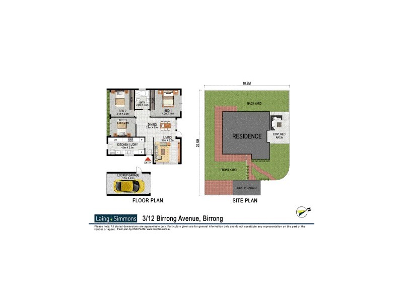 3/12 Birrong Ave, Birrong NSW 2143 Floorplan