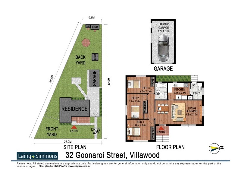Villawood NSW 2163 Floorplan