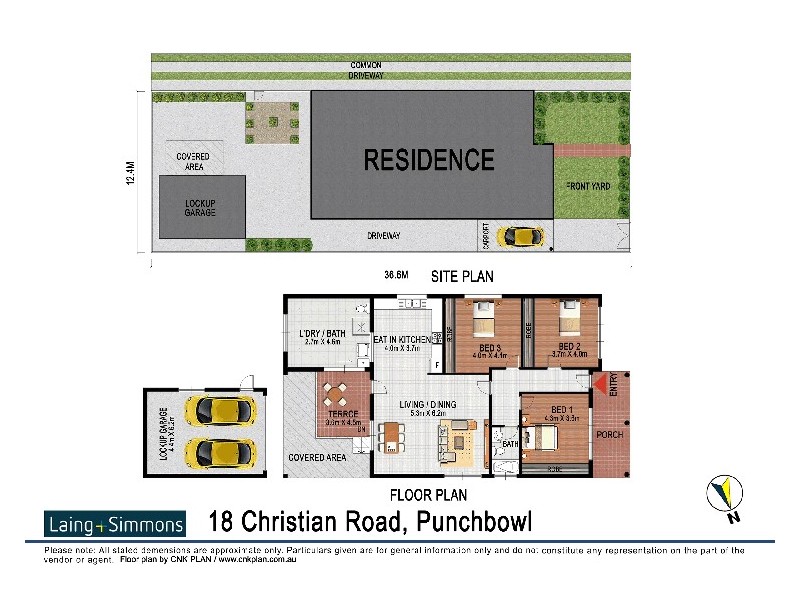18  Christian Rd, Punchbowl NSW 2196 Floorplan