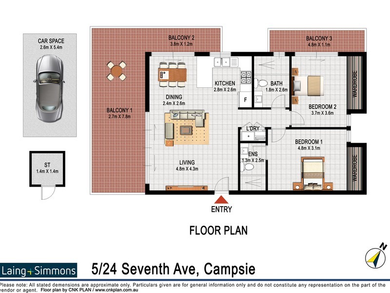 5/22 Seventh Ave, Campsie NSW 2194