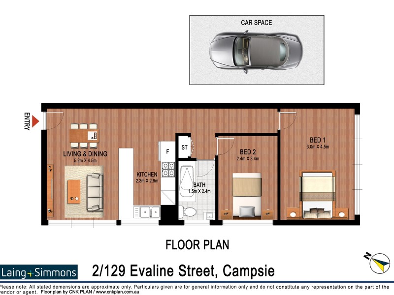 2/129 Evaline Street, Campsie NSW 2194