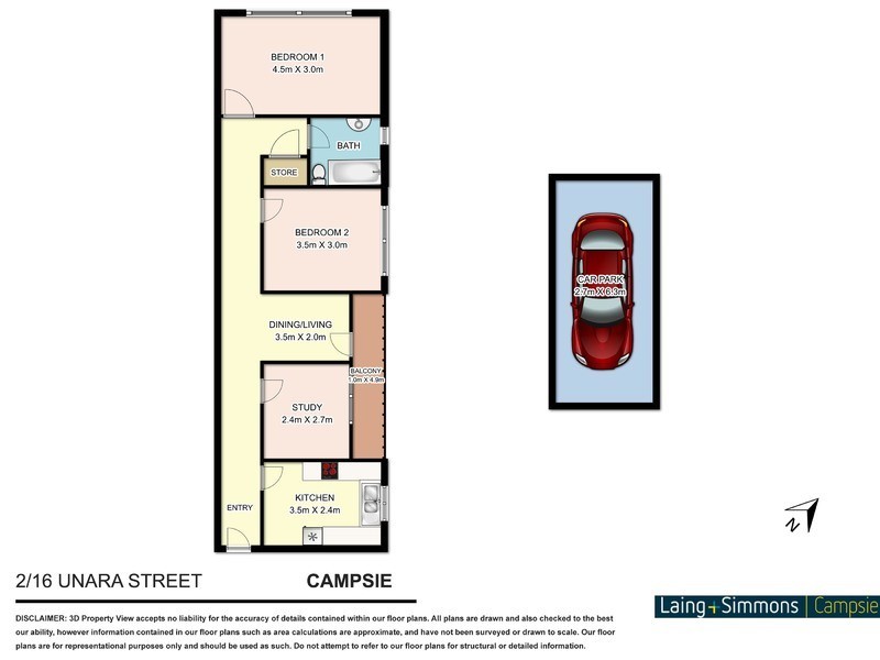 2/16 Unara St, Campsie NSW 2194
