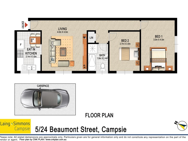 5/24 Beaumont Street, Campsie NSW 2194