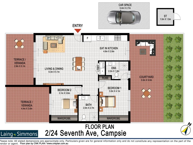 2/22 Seventh Ave, Campsie NSW 2194