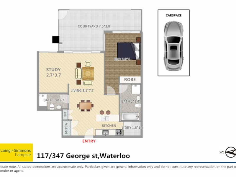 117/347 George St, Waterloo NSW 2017