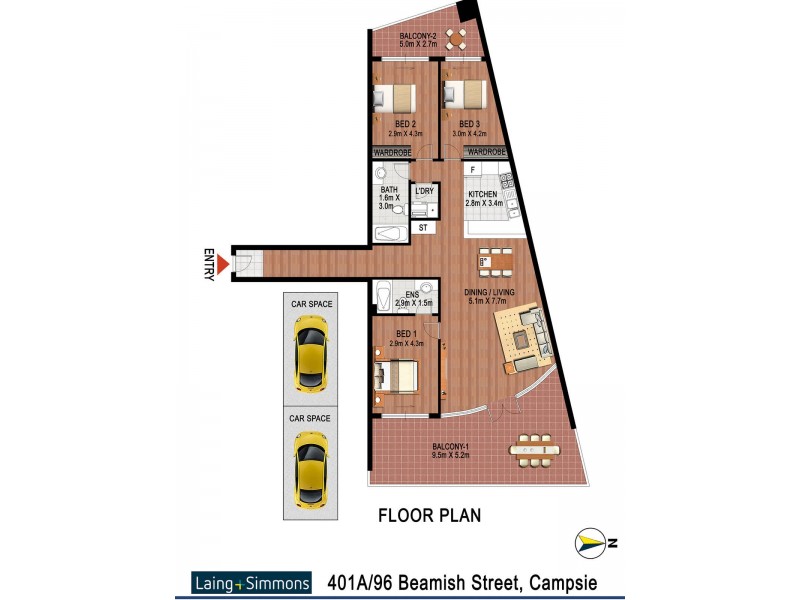 401A/96-98 Beamish St, Campsie NSW 2194