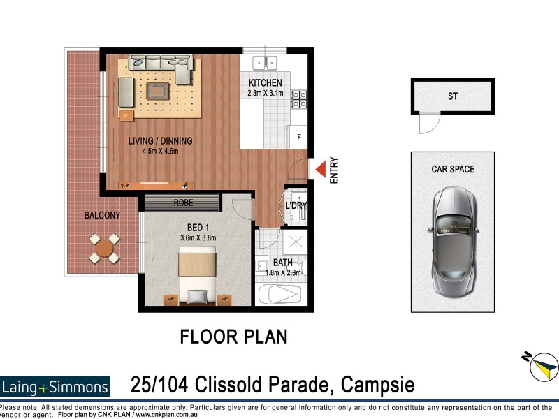 25/104 Clissold Parade, Campsie NSW 2194