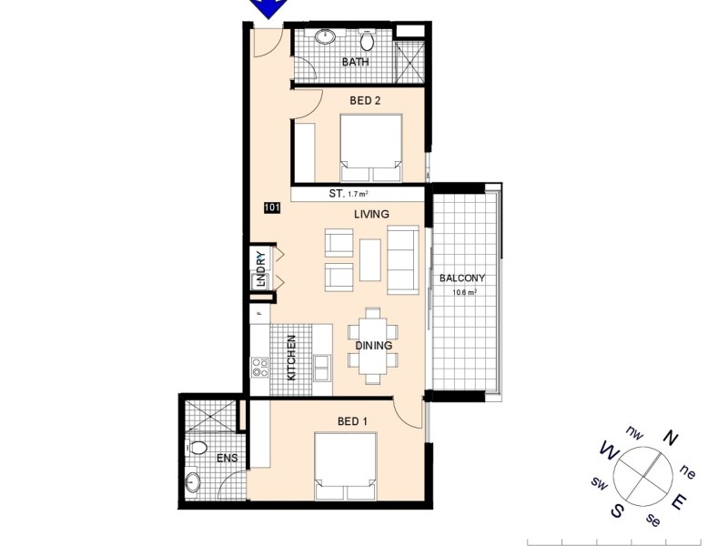 301/538-546 Canterbury Rd (Entrance from Elizabeth St), Campsie NSW 2194