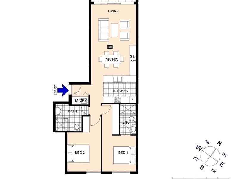 205/538-546 Canterbury Rd (Entrance from Elizabeth St), Campsie NSW 2194