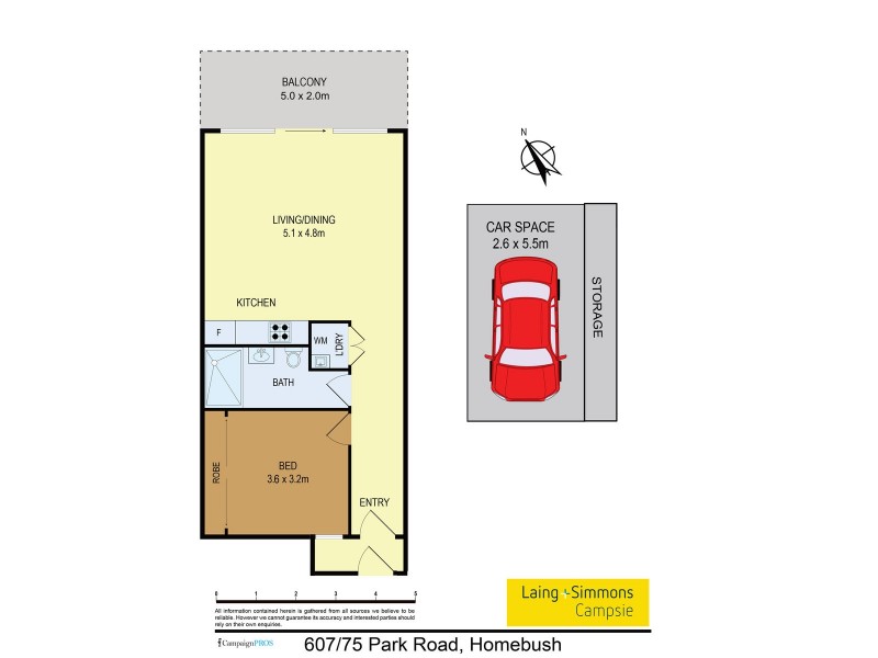 607/75-81  Park Road, Homebush NSW 2140