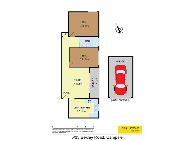 5/33 Bexley Road, Campsie NSW 2194