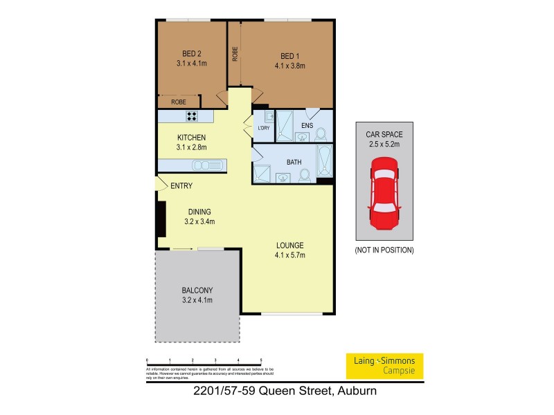 2201/62-72 Queen St, Auburn NSW 2144