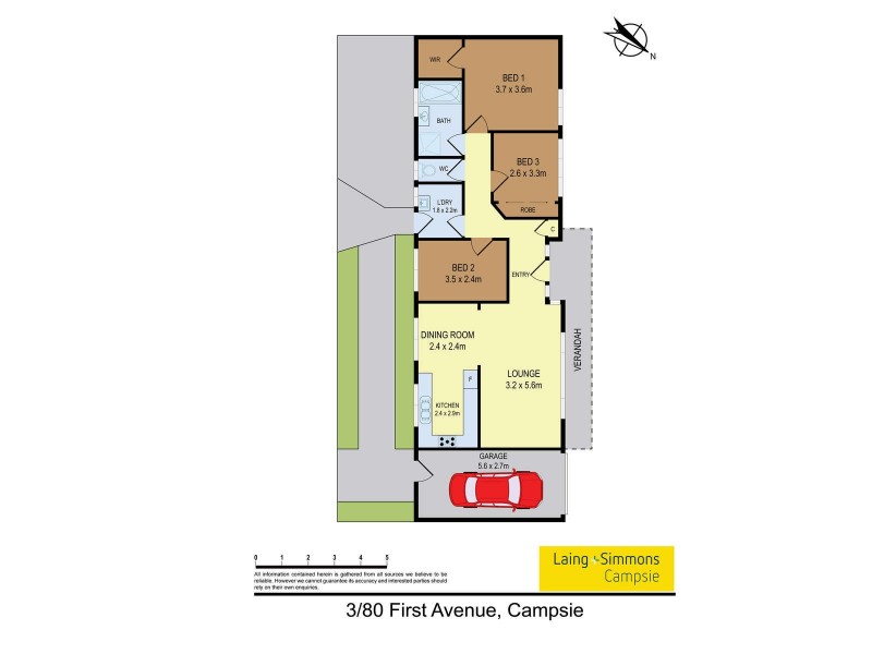 3/80 First Ave, Campsie NSW 2194