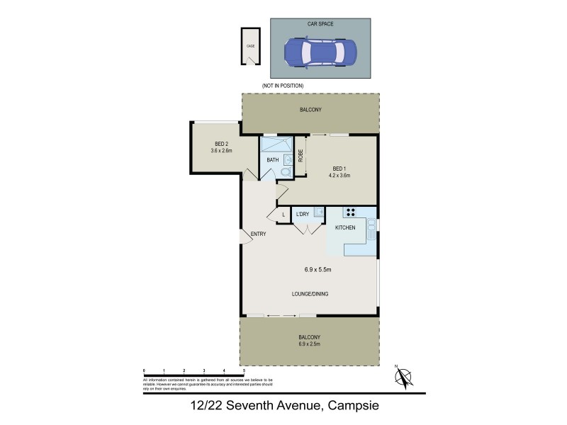 12/22 Seventh Ave, Campsie NSW 2194