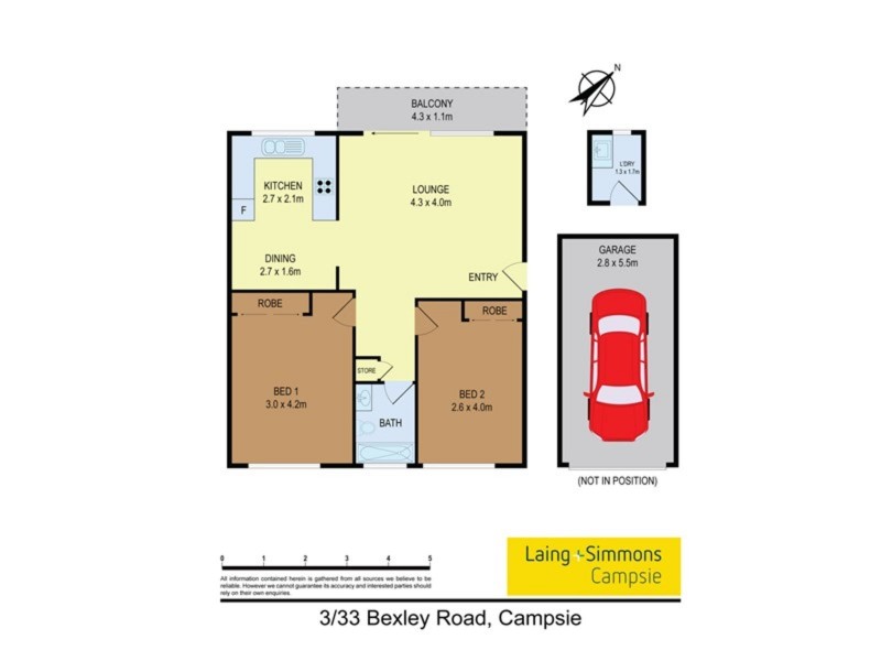3/33 Bexley Rd, Campsie NSW 2194