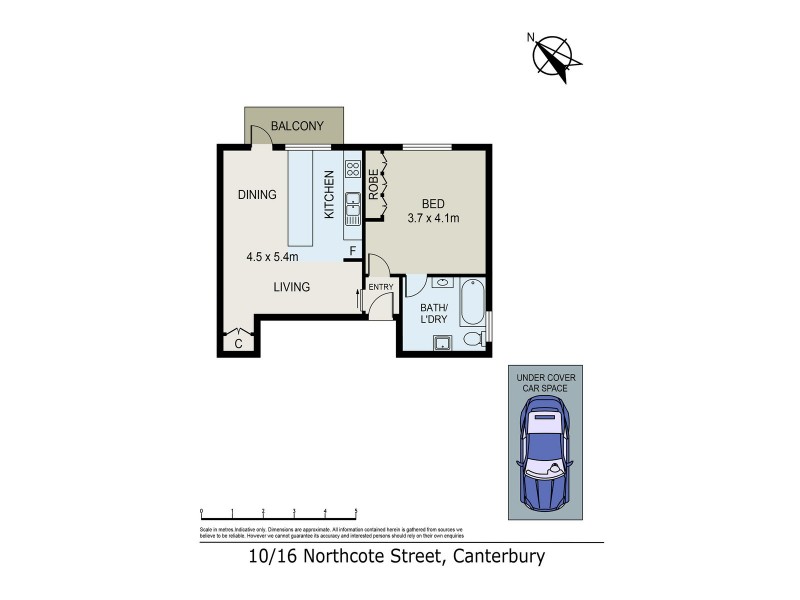 10/16 Northcote Street, Canterbury NSW 2193