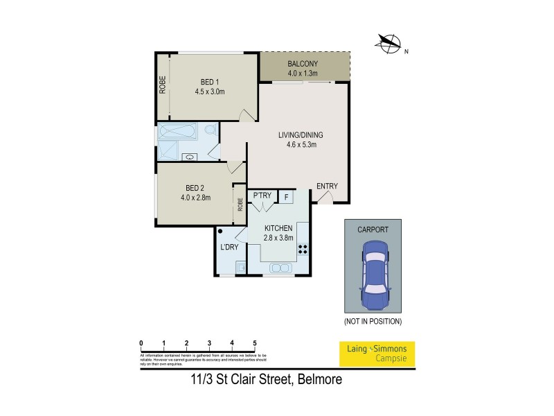 11/3 St Clair Street, Belmore NSW 2192