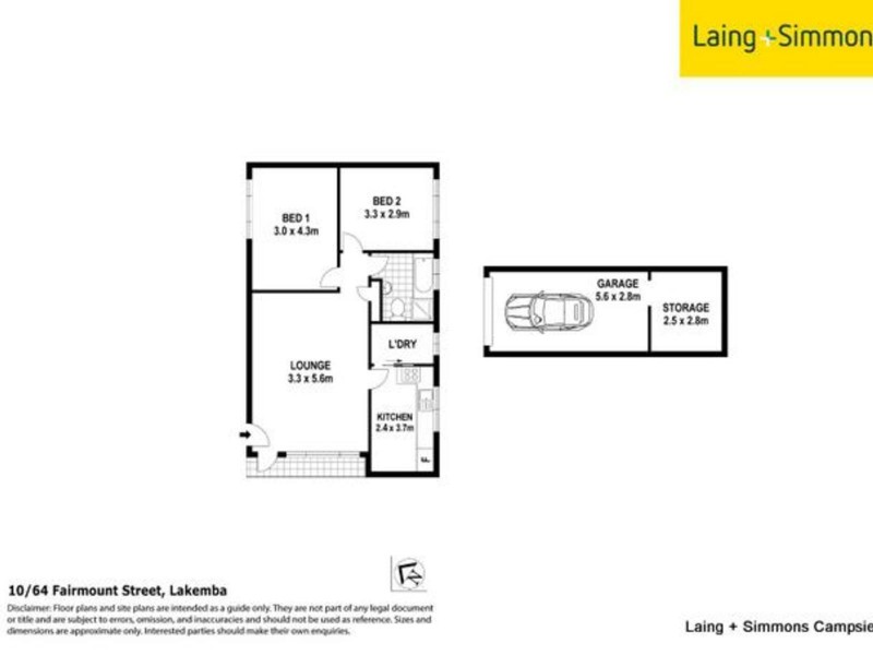 10/64 Fairmount St, Lakemba NSW 2195