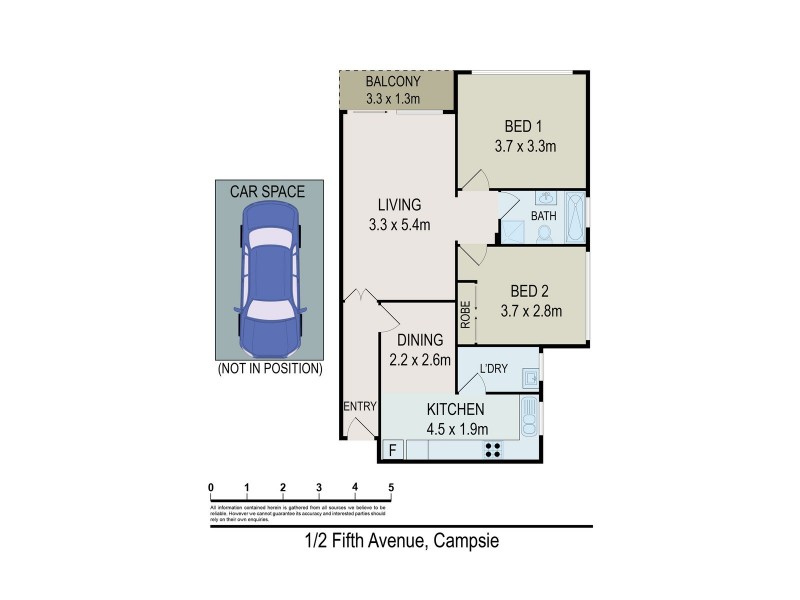 1/2  Fifth Ave, Campsie NSW 2194