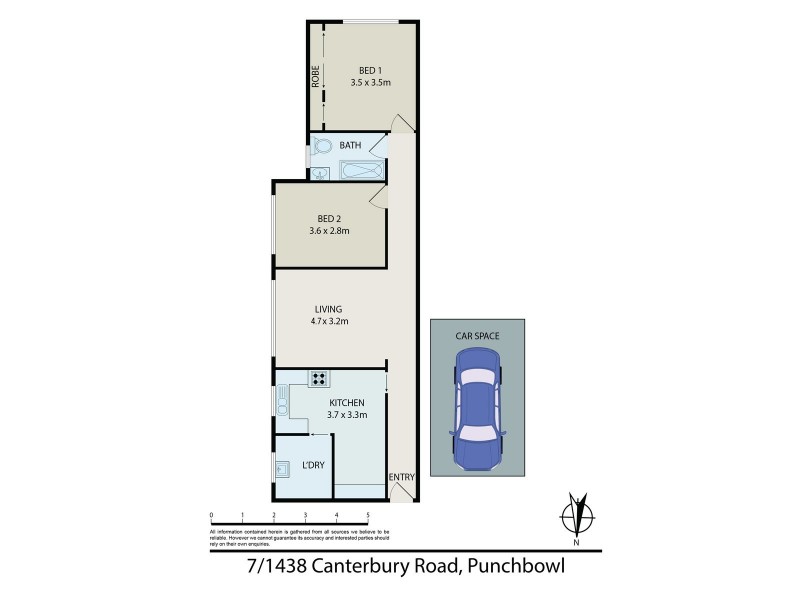 7/1438 Canterbury Road, Punchbowl NSW 2196