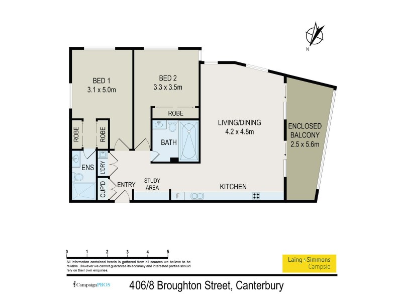 406/8 Broughton St, Canterbury NSW 2193