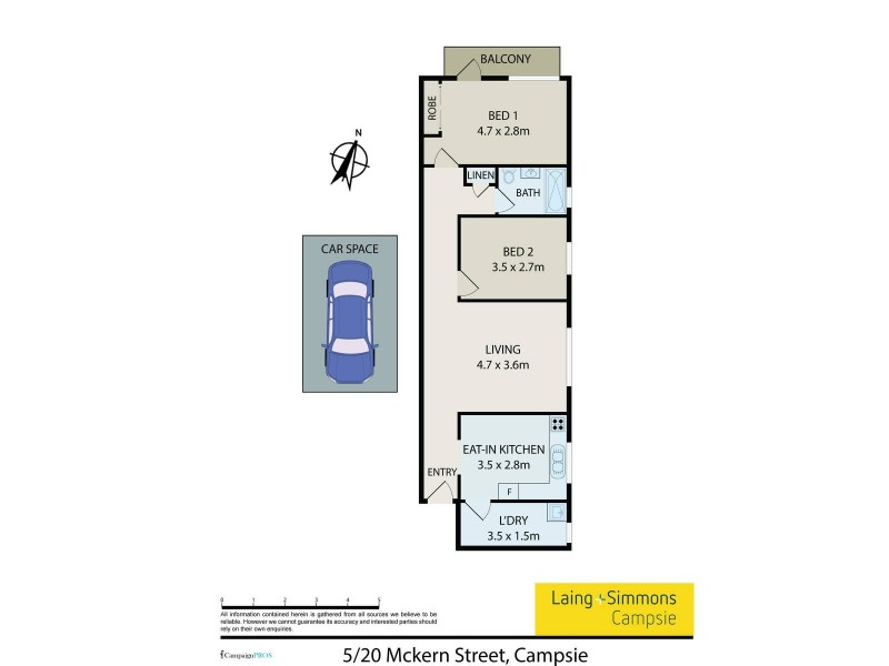 5/20 Mckern Street, Campsie NSW 2194
