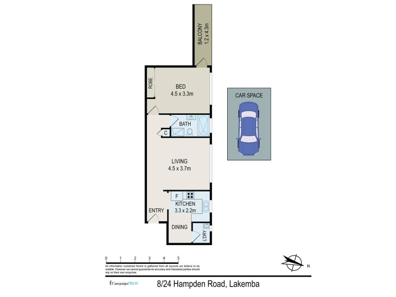 8/24 Hampden Road, Lakemba NSW 2195