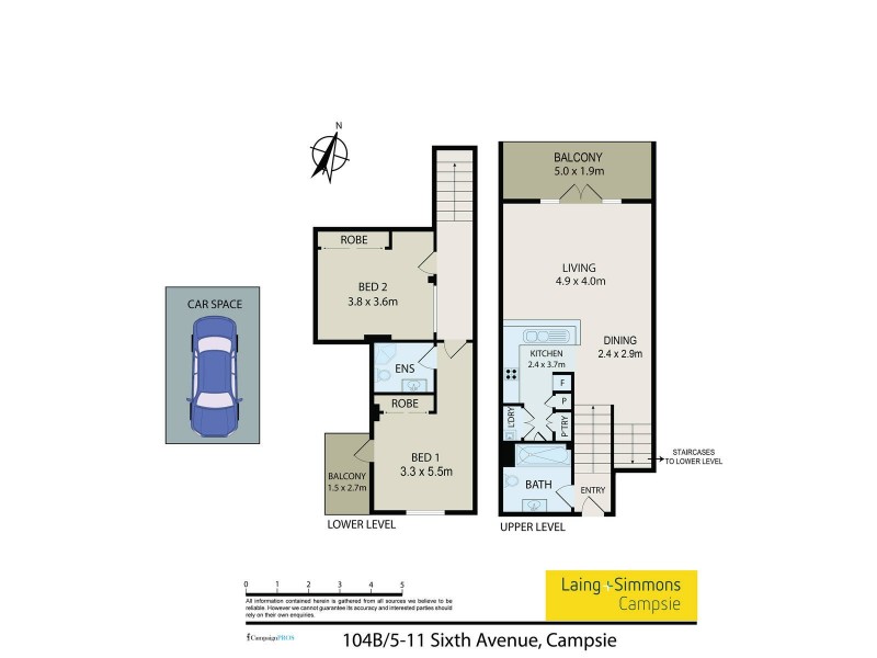 104B/5-11 Sixth Ave, Campsie NSW 2194