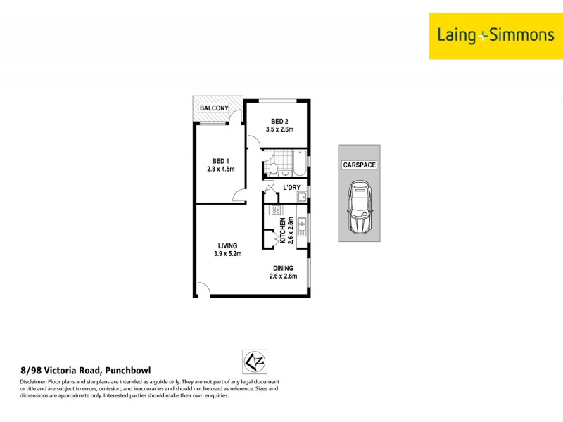 98 Victoria Road, Punchbowl NSW 2196 Floorplan