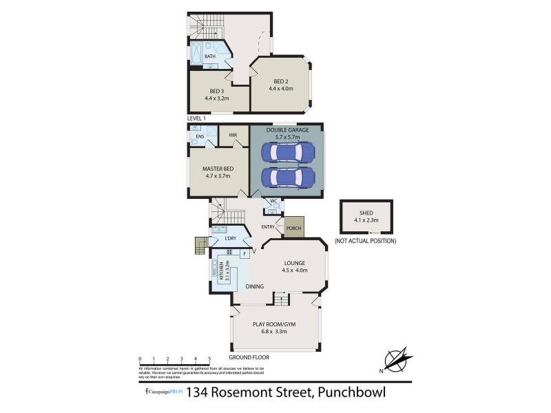 .134 Rosemont Street South, Punchbowl NSW 2196