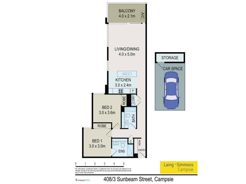 408/3 Sunbeam Street, Campsie NSW 2194