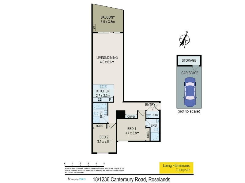 18/1236 Canterbury Rd, Roselands NSW 2196