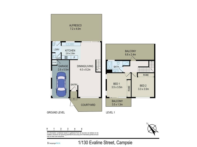 1/130 Evaline Street, Campsie NSW 2194