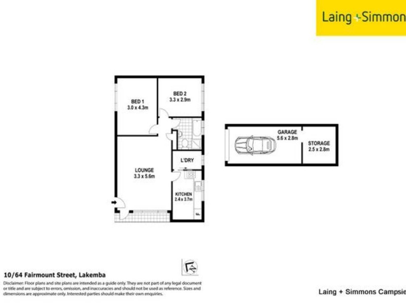 10/64 Fairmount St, Lakemba NSW 2195