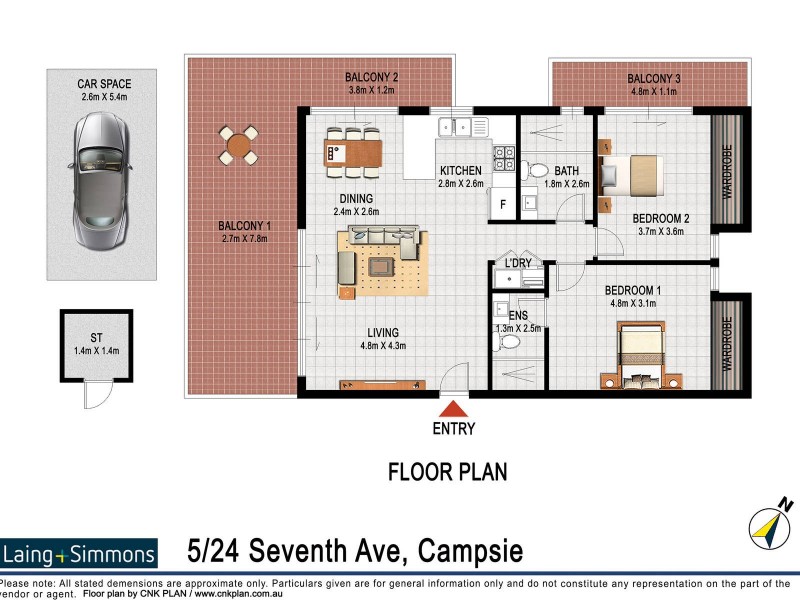 5/22 Seventh Ave, Campsie NSW 2194