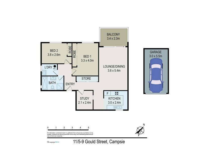 11/9 Gould Street, Campsie NSW 2194